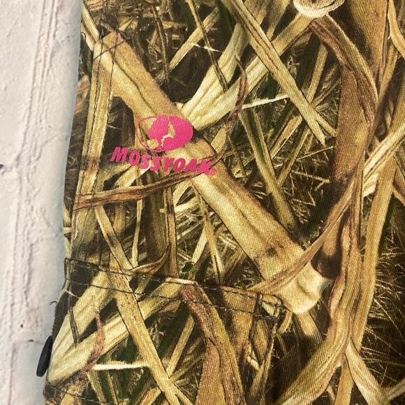 Massey Oak camouflage pants ankle drawstring duck shadow grass 2XL 38x31 hunting - Picture 3 of 10